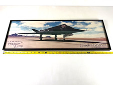 ** Signed F-117A Stealth Ben Rich Paul Martin Lockheed Skunk to Astech Aerospace picture
