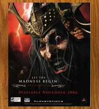 Untold Legends and Dark Kingdom - Video Game Print Ad Poster Promo Art 2006 picture