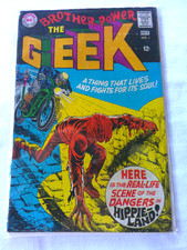 Brother Power the Geek #1 DC Comic 1968 VG The Dangers of Hippie-Land picture