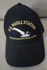 Official U.S. Naval Station Guantanamo Bay Cuba Baseball Cap Hat VIP Base Gift picture