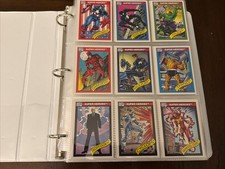 1990 Impel X-Men Binder Complete Base Set #1-162 Fresh Out Of The Box picture