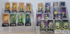 The Simpsons FiGPiN COMPLETE 21 Pin Collection ALL Releases New Sealed & Locked picture