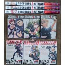 Succubus & Hitman Manga Vol 1-3 English Version Comic New by Makoto Fukami picture