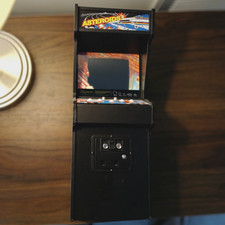 Used Asteroids New Wave Toy Mini Arcade Replicade with box picture