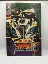 MF DOOM The Malevolent Doom Comic Mateo Mendoza DOOMSDAY Rare Indie Autographed picture