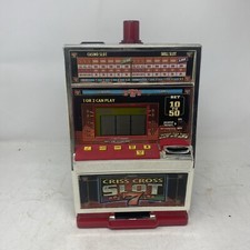 Radica Criss Cross Slot 7 Electronic Handheld Slot Machine Battery Powered Toy picture