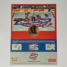 NHL Open Ice 2 on 2 Challenge Arcade Dental Work Print Ad/Poster Promo Art picture