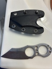 Brous Blades Silent Soldier Ranger Neck Knife D2 Satin picture