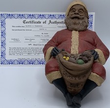 SANTA V-R 1990 Tom Clark Gnome Cairn Studio Item #5133 Ed #10 picture