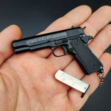 1911 Metal Pistol Keychain Luxury Authentic Metal Keychain - USA Seller picture