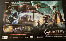 Gauntlet: Seven Sorrows - Vintage Gaming Print Ad / Streamer Wall Art - CLEAN picture