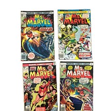 Marvel Comics Group Ms. Marvel #1-4 (1977) Comic Book Lot Bronze Age Color picture