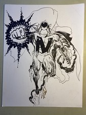 DR.NIHILIST SAGA OF A DOOMED UNIVERSE CONVENTION SKETCH BY SCOTT REED picture