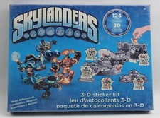 Skylanders 3-D Sticker Kit Decoration Pack Collection Crafts picture