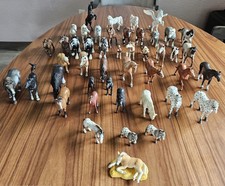 Huge Schleich Horse Lot 45+ Figures Pegasus Unicorn Appaloosa Riders Tack Wagon picture