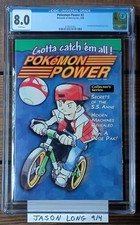 Pokemon Power Magazine #2 - CGC 8.0 - Nintendo Power - Pikachu Comic - not PSA picture