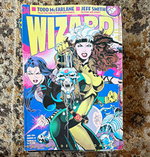 Wizard #34 June 1994 Comic Book Magazine Illustrated Todd McFarlane Jeff Smith picture