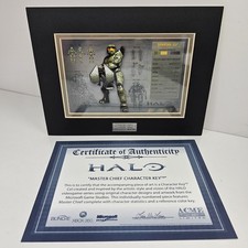Halo 3 Master Chief Character Key Cel COA Limited Edition 0612/1000 Acme Archive picture