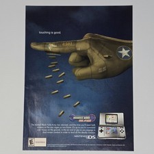 Advance Wars Dual Strike Nintendo DS NDS Touching Print Ad/Poster picture