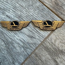 Eastern Airlines Pilot Wings Set 2 pc Lapel Pin Aviation Uniform Pins Plastic picture