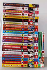 VIZ Media My Hero Academia Manga Comic Book Lot English Horikoshi Vol 1 -22 & 27 picture
