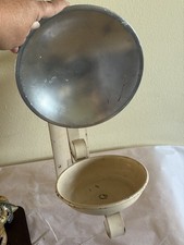 Antique Medical Parabolic Candle Light Lamp Wall Sconce  Rare Find Adjustable picture