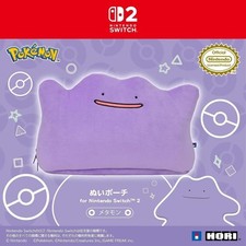 Ditto Plush Pouch for Nintendo Switch 2 HORI Limited Official Pokémon New picture