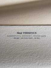 Hotel Terminus Copenhagen Denmark Vintage Stationary Mid Century picture