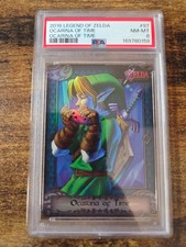 2016 Enterplay Legend of Zelda Ocarina of Time Silver Foil PSA 8 NM-Mint 97 Link picture