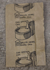 Vintage NOS Original Vietnam US Military P-38 P38 Can Opener - Mallin Hardware picture