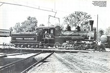 2-8-0 Consolidation #28 Now Housed In Railtown 1897 Jamestown CA Vtg Mag Excerpt picture