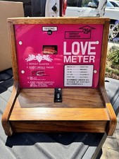 Vintage Cupid Love Tester Quarter Coin Operated Impulse Game Test Your Love picture