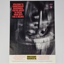 Unnecessary Roughness 95 Sega Genesis A Helmet Print Ad/Poster picture