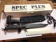 Ontario Knife OKC Spec Plus SP-1 Marine Combat Knife with Sheath Original Box. picture
