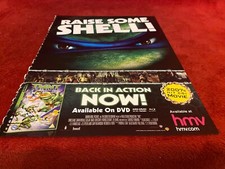 PADA8 ADVERT 11X9 TMNT THE MOVIE : TEENAGE MUTANT NINJA HERO TURTLES picture