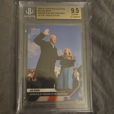 2020-21 Topps Now Election #14 Joe Biden BGS 9.5 picture