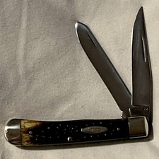 Case XX 6254 Large 1965-69 Earth Bone Trapper Near Mint Great Snap No Cracks picture