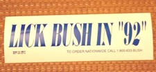 Vintage Very Rare Lick Bush In