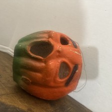Vintage Halloween Paper Mache Choir boy 1930-1950 5.5”  picture
