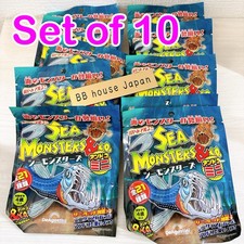Deagostini Sea Monsters & Co. Mini Glow in the Dark Figure Toy Set of 10 No Box picture