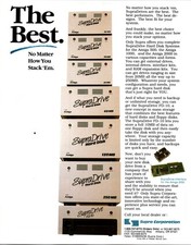 SupraDrive Hard Disk Supra Corp 1133 Commercial Way Albany OR 1988 Amiga Ad TB9 picture