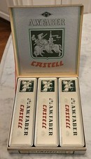 1952 NEW IN ORIGINAL BOX 6 Complete Sets Of  72 9000 3H Pencils NURNBERG GERMANY picture