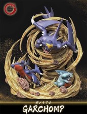 Mega Evolution Garchomp Limited Anime Statue Painted Model New In Stock picture