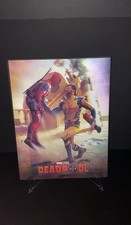 Marvel Deadpool And Wolverine Image Changing 3D Holographic Lenticular Poster picture