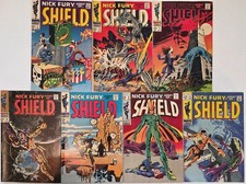 Nick Fury, Agent of S.H.I.E.L.D lot ☆7 #1-11*VF+ FN Steranko 1968 High Mid Grade picture