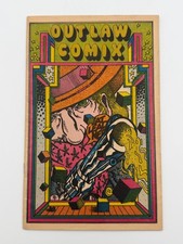 Vintage Outlaw Comix Underground Comic Zine Coconut Grove Florida 1960/70's Rare picture