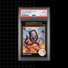 1991 Advanced Dungeons and Dragons Goblin Spider 457 Gold PSA 8 picture