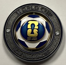 FBI Newark Division FIFA World Cup Championship Spinner Challenge Coin picture