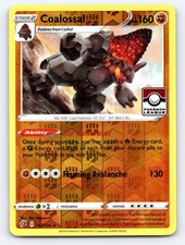 Coalossal (League Promo) 107/192 League & Championship Card Reverse Holo NM picture