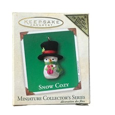 2003 Hallmark Keepsake Ornament Snow Cozy #2 Miniature Collector's Series NIB picture